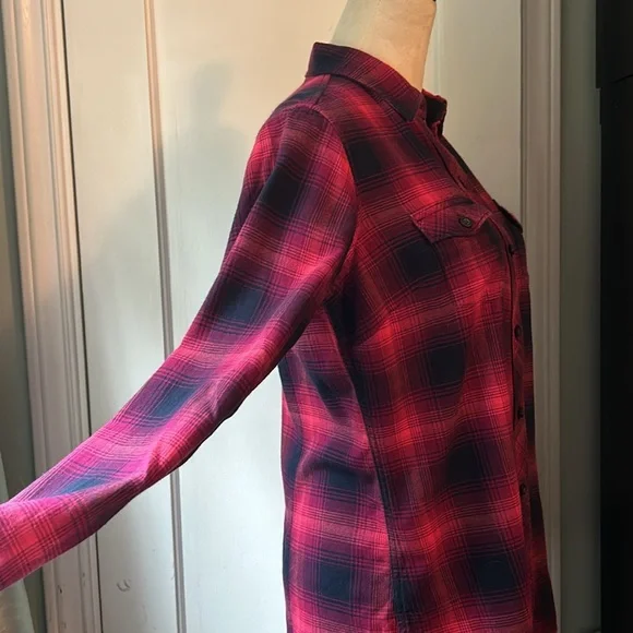 Eddie Bauer M Plaid Shirt - Picture 3 of 10